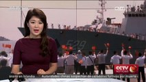 Buques militares chinos continúan con su visita en Cam Ranh