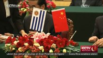 China y Uruguay iniciarán negociaciones para firma de TLC