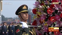 Vídeo: Dirigentes chinos conmemoran el Día de los Mártires en la Plaza Tian'anmen