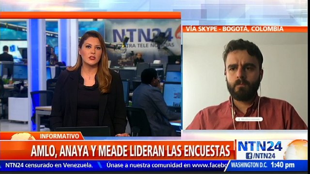 “Hay un 85 % de posibilidades de que López Obrador gane las elecciones en México”