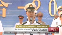 Ejercicios navales China-Rusia empiezan en costa de Guangdong