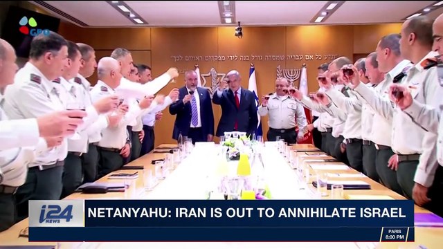 i24NEWS DESK | Netanyahu: Iran is out to annihilate Israel | Sunday, April 22nd 2018