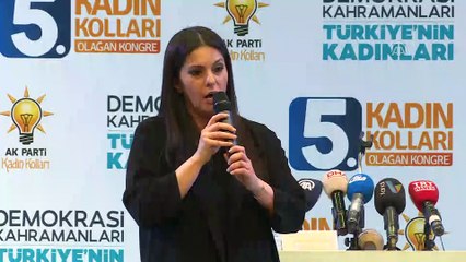 Bakan Sarıeroğlu, AK Parti Kadın Kolları 5. Olağan Genel Kurulu'nda konuştu - ANTALYA