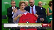 Rousseff presentará su defensa ante el Senado