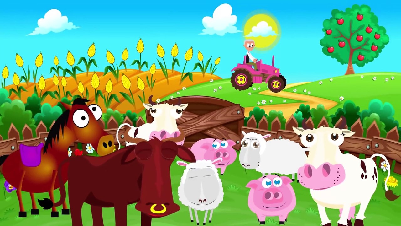 Deda Mile ima farmu   Old MacDonald had a Farm   Nursery Rhymes for Kids