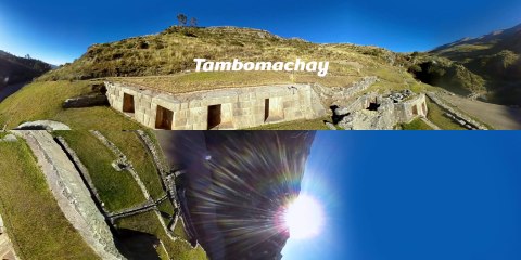 Machu Picchu one of the 7 Wonders of the World in 360° grados