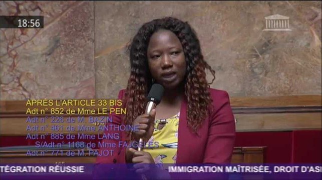 Cette députée LREM voulait répondre à ceux qui parlent des migrants comme de gens à envoyer à la poubelle