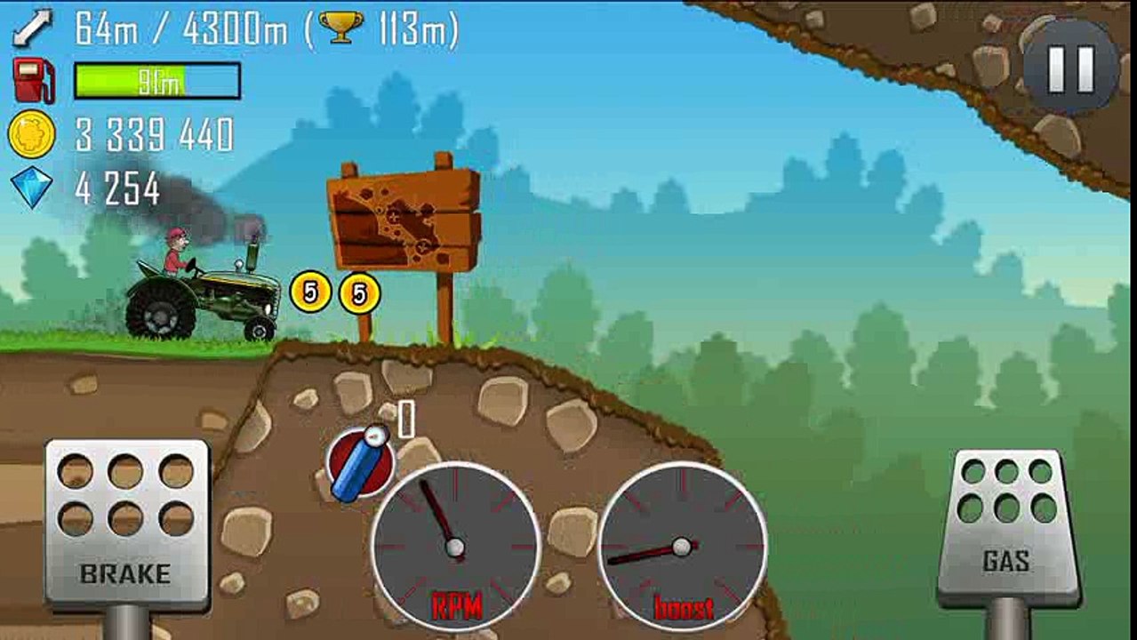Hill Climb Racing Android Gameplay