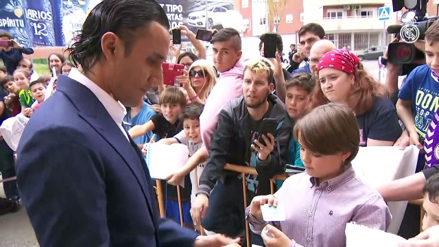 Florentino Pérez a Keylor: Vas a estar muchos años en el Real Madrid