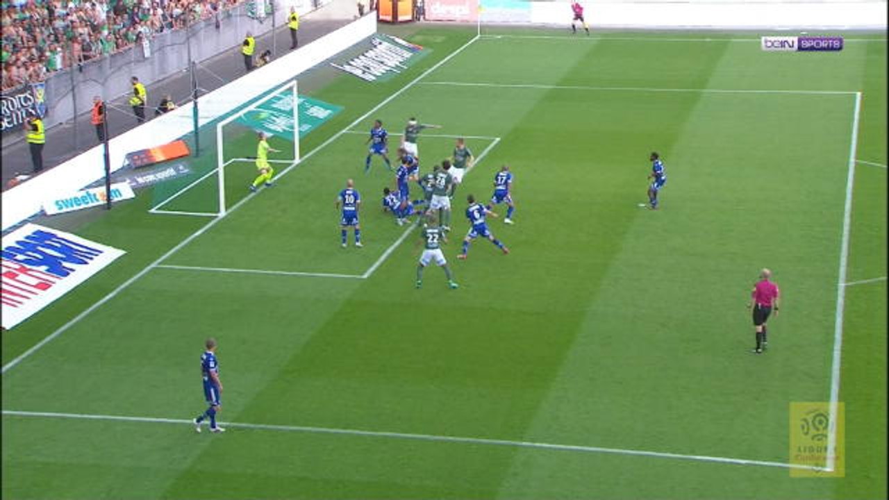 Robert Beric scored twice for les Verts in 6 mi...
