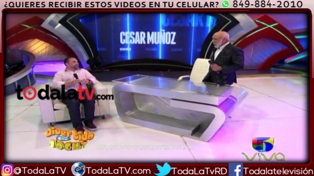 Jochy Santos entrevista al comediante César Muñoz-Telemicro-Video