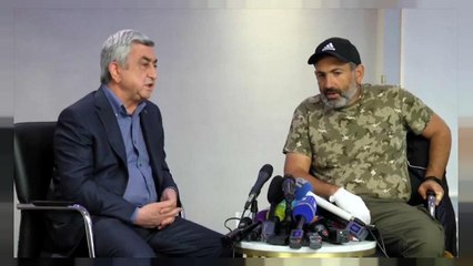 Líder da oposição arménia preso por contestar PM