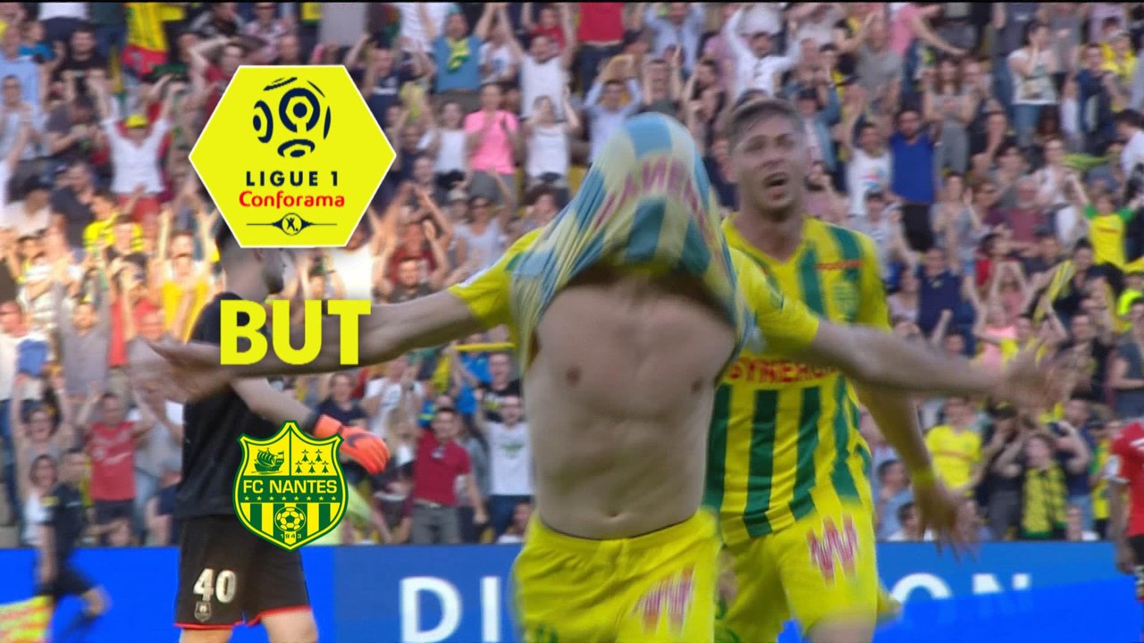 But Adrien THOMASSON (42ème) / FC Nantes - Stade Rennais FC - (1-1) - (FCN-SRFC) / 2017-18