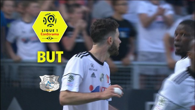 But Thomas MONCONDUIT (45ème) / Amiens SC - RC Strasbourg Alsace - (3-1) - (ASC-RCSA) / 2017-18
