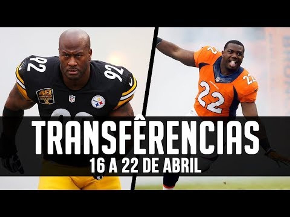 As Principais Transferências da Semana - 16 a 22/04 - NFL Offseason 2018