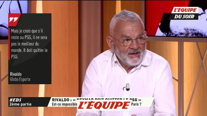 Rouyer, sur Neymar «Pour être le meilleur joueur du monde...» - Foot - EDS