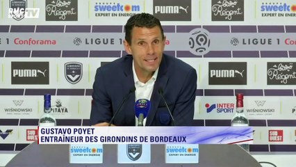 Poyet :"Je suis déçu pour mes joueurs"