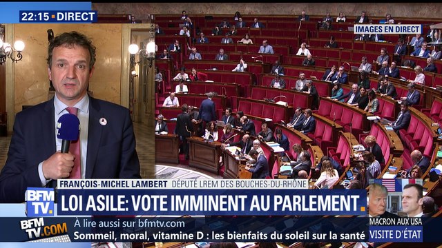 Loi asile et immigration: vote imminent au Parlement (1/2)