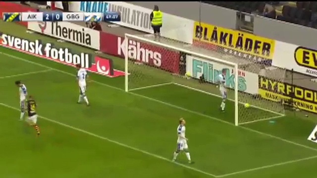 AIK 2:0 Göteborg (Sweden. Allsvenskan. 22 April 2018)