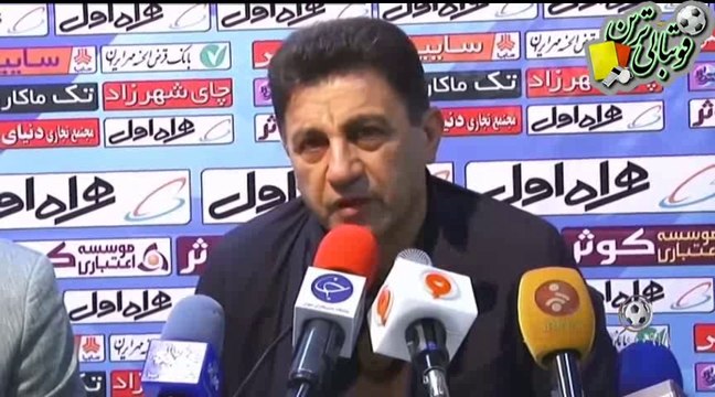 صحبت‌های قلعه‌نویی بعد از بازی ذوب‌آهن و پرسپولیس