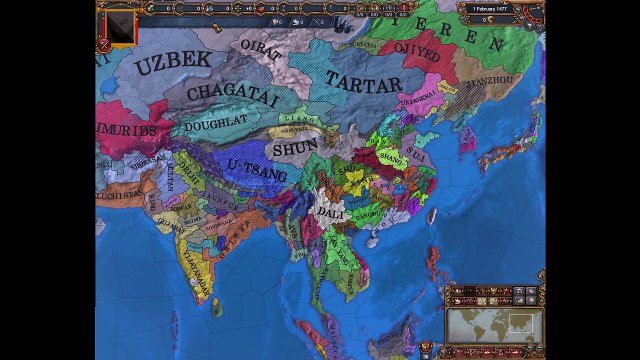 Annals of Asian Universalis: Europa Universalis IV Timelapse