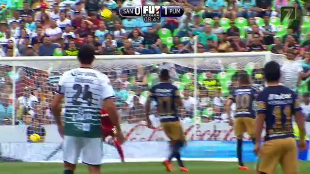 Santos Laguna vs Pumas U.N.A.M. 1-2 All Goals & Highlights