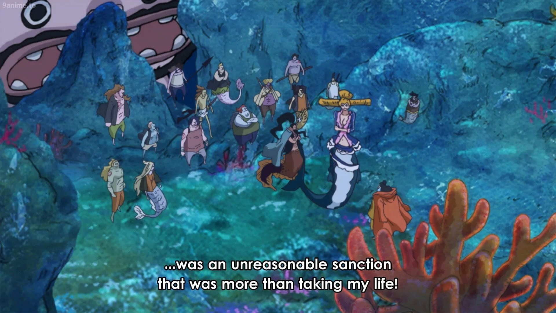 One Piece Jinbei Meets Up With His Pirate Crew To Declare That He Images, Photos, Reviews