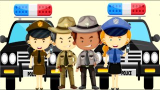 Play, play, laugh and learn for kids - with the children's police