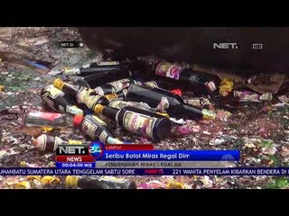 Download Video: Seribu Botol Miras Ilegal Dimusnahkan -NET24