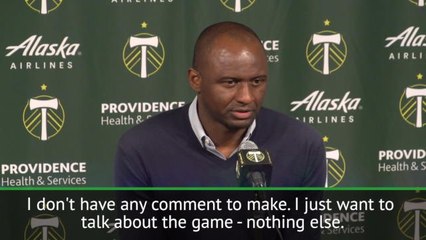 I don't want to talk about Arsenal - NYC manager Vieira