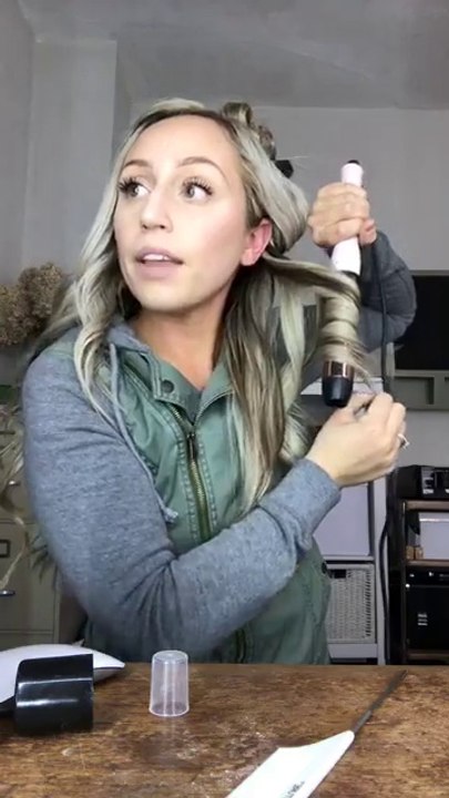 How to get quick simple curls with extensions - Beautiful Beach Waves for Extentions