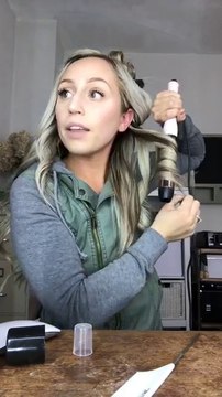 How to get quick simple curls with extensions - Beautiful Beach Waves for Extentions