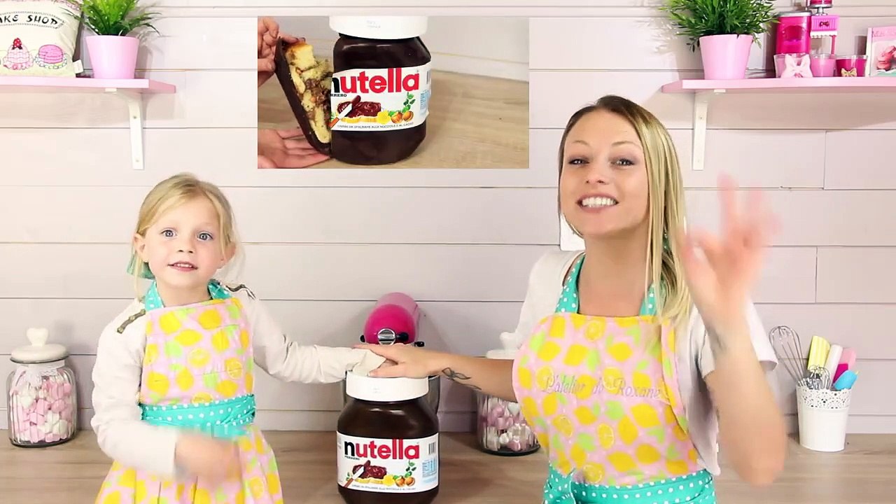 RECETTE GÂTEAU NUTELLA XXL - NUTELLA GIANT CAKE RECIPE •♡