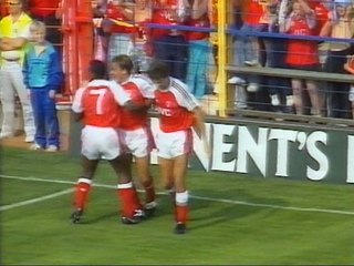 Wimbledon - Arsenal 25-08-1990 Division One