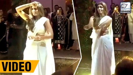 Download Video: Amitabh Bachchans Daughter Shwetas FUNNY Dance At Abu Janis Niece Wedding