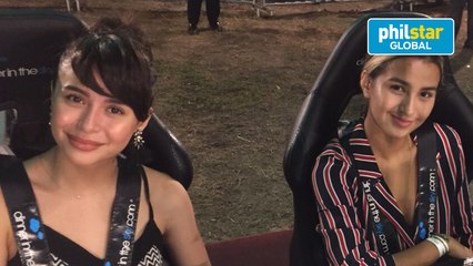 Yassi and Issa Pressman enjoy Dinner in the Sky