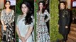 Aishwarya Rai, Sonam Kapoor, Sara Ali Khan ने Wedding Reception में बिखेरे जलवे । वनइंडिया हिंदी