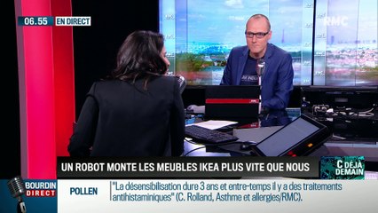 La chronique d'Anthony Morel : Un robot qui monte les meubles Ikea plus vite que nous ! - 23/04