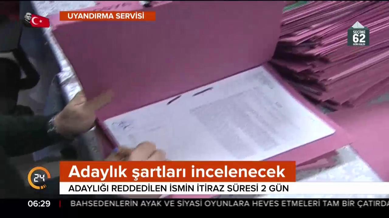YSK takvimi başlıyor