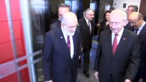 SP Genel Başkanı Karamollaoğlu, CHP Genel Başkanı Kılıçdaroğlu'nu ziyaret etti (1) - ANKARA