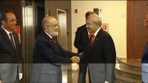 SP Genel Başkanı Karamollaoğlu, CHP Genel Başkanı Kılıçdaroğlu'nu ziyaret etti (2) - ANKARA