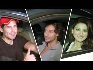 Baaghi Special Screening with Urvashi Rautela & Tiger Shroff