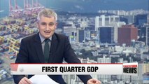 South Korea's first quarter GDP rises 1.1% on quarter