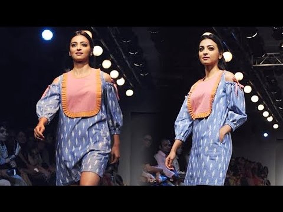 Radhika Apte Walks The Ramp At Lakme Fashion Week 2016