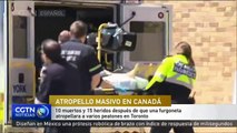 10 muertos y 15 heridos después de que una furgoneta atropellara a varios peatones en Toronto