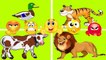 العاب تركيب الحيوانات للاطفال - مع اغنية حيوانات المزرعة