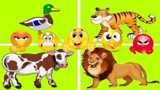 العاب تركيب الحيوانات للاطفال - مع اغنية حيوانات المزرعة