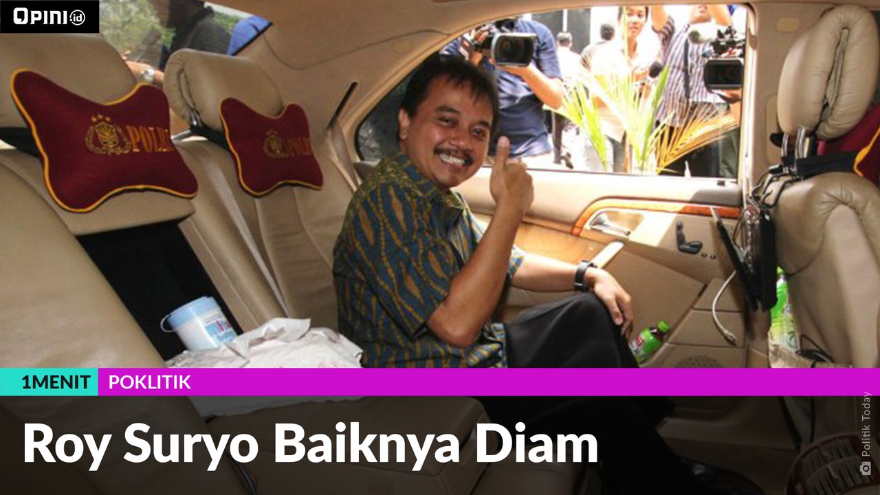 #1MENIT | Roy Suryo Baiknya Diam