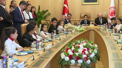 TBMM Başkanı Kahraman çocuklarla bir araya geldi (2)