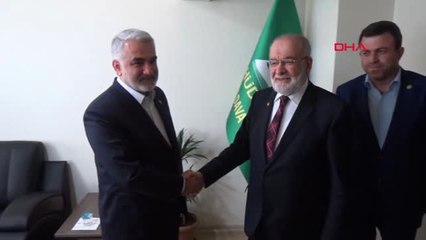 Sp Genel Başkanı Karamollaoğlu Hüda Par'ı Ziyaret Etti